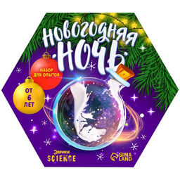 Набор для опытов Новогодняя ночь - Эврики фото 8