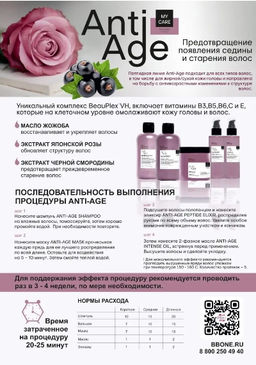 ДВУХФАЗНОЕ МАСЛО ЖОЖОБА ДЛЯ ВОЛОС ANTI-AGE INTENSE OIL VITALITY & ENERGY - Bbone фото 9