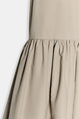 VESTIDO NYLON VOLUMEN / Piedra - Zara фото 8