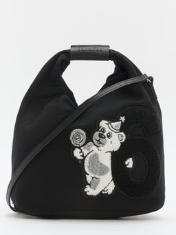 Женская сумка с ручками MM6 MAISON MARGIELA Артикул 4122788, черный