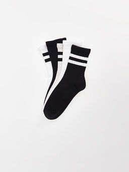 ?izgili Kad?n Soket ?orap 5li