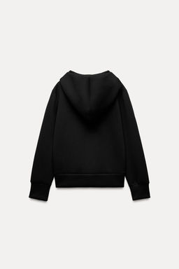 SCUBA-EFFECT HOODED SWEATSHIRT - Zara фото 4