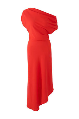 Siyah A Kesim Kay?k Yaka Dokuma Midi S?k Elbise TPRSS25EL00321 - Trendyolmilla фото 16