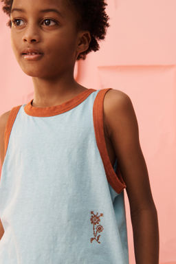 CAMISA SISA FLOR BORDADA LIMITED EDITION / Azul claro - Zara фото 2