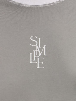 Базовый лонгслив из хлопка с принтом / Zarina  фото 6