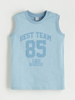 Bisiklet Yaka Erkek ?ocuk Atlet