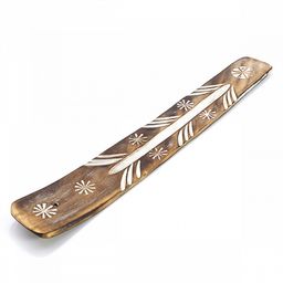 Подставка под благовония Лыжа дерево уп 10шт Антик