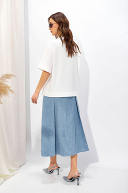 Юбка 4322 (голубой)