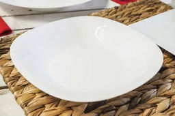 NEW CARIN Тарелка десертная 19 см белая арт. L4454, N6803,D2366 , H3660(D0466, 87951)