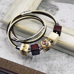 Браслет из муранского стекла