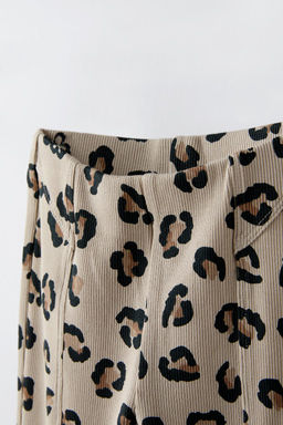 FLARED RIBBED LEGGINGS - Zara фото 7