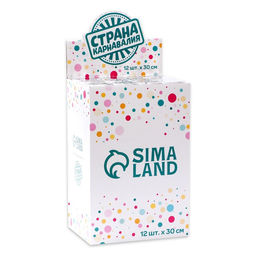 Хлопушка пневматическая Шарики 30 см - Страна карнавалия фото 3