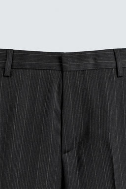 STRIPED SUIT TROUSERS - Zara фото 3