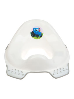 Сидение на унитаз «Трактор», цвет белый