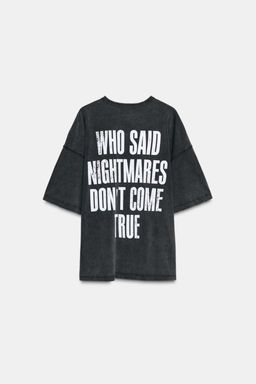 FADED WEDNESDAY T-SHIRT - Zara фото 4