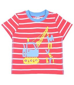 CRB wear/CSN 61808 Футболка ясельное, красный/Ex.Cherubino