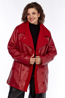 Дубленка Celentano 2084.2 алый - Mubliz фото 5