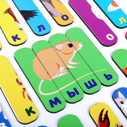 Логические палочки Русский алфавит - Лесная мастерская фото 4