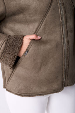 Дубленка Diamant 2121 олива