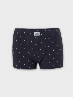 Цена за 2 штуки! Трусы боксеры мужские серые с узором - Mark formelle фото 7