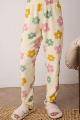 Trendyolmilla Pembe-Cok Renkli Cicekli Wellsoft K?sl?k Orme Pijama Tak?m? THMAW24PT00191  фото 11
