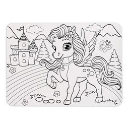 Пазл в рамке Страна пони, 34 детали + раскраска - Puzzle time фото 3