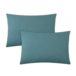 Комплект наволочек Этель 50х70-2 шт, цв.зеленый, поплин, 100% хл  фото 7