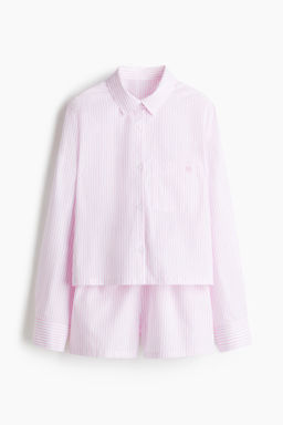 Pijama de popelina