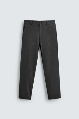 PANTAL?N CHINO ESTRUCTURA CONFORT / Gris / Natural - Zara фото 6