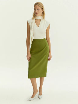 Блузка из вискозы, B3246/bibl - Emka фото 2