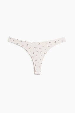 Pack de 5 bragas thong de algod?n - H&m фото 5