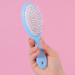 Цена за 2 шт. Расчёска массажная, 5.5×17.5 см, рисунок МИКС