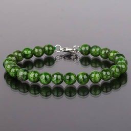 Браслет Хромдиопсид "Якутский изумруд"