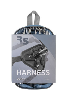 Трусики для страпона TOYFA RealStick Strap-On Dylan, экокожа, черные