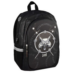 Ранец школьный Феникс+ арт.64143/ 10 РЫСЬ (29,5х41х15 см, искусственная кожа, 3D-дизайн, печать на л