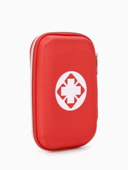 Косметичка-аптечка дорожная на молнии, с принтом Медицинская, красная - Simaland фото 3