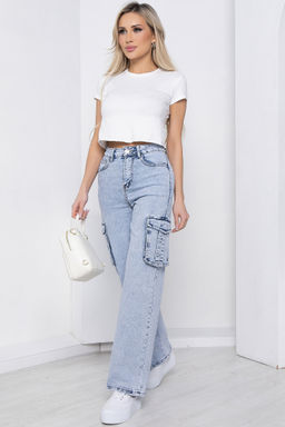 Джинсы Артемиса (голубые) Б8608 - Lt collection фото 5