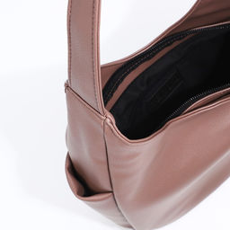 Сумка женская TEXTURA, мешок, средний размер, цвет коричневый  фото 6