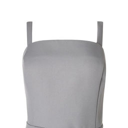 Платье женское короткое MIST: Classic Collection, светло-серое, размер 46