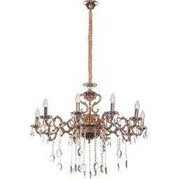 Люстра подвесная в стиле барокко "Amazzoni" 10*40Вт Е14 8553
