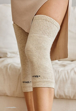 Наколенники короткие из 100% монгольской шерсти (арт. 03127)