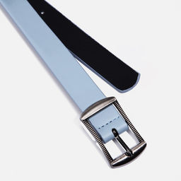 Ремень женский, ширина 2,4 см, пряжка металл, цвет голубой - Simaland фото 2