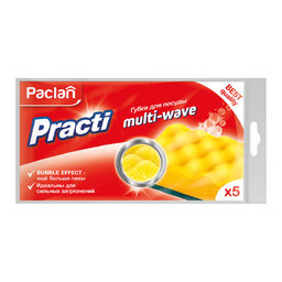 Набор губок для посуды 5 шт. Practi Multi-Wave арт. 409153