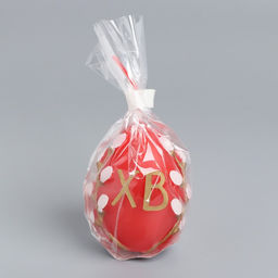 Цена за 2 шт. Свеча пасхальная «Яйцо», барельеф