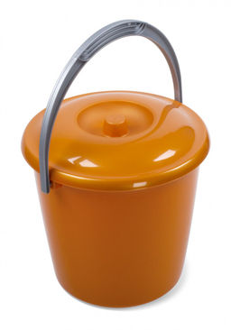 Ведро 7л с крышкой "Соло" арт.С632К