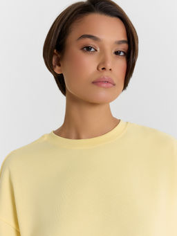 Футболка женская Mark Formelle желтая с принтом  фото 4