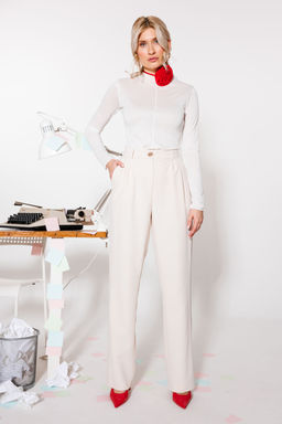 Брюки KOKOdea 211960.2 бежевый  фото 2