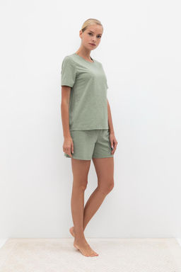 VERY NEAT _ Е 40038/нефритовый шорты жен фото 3