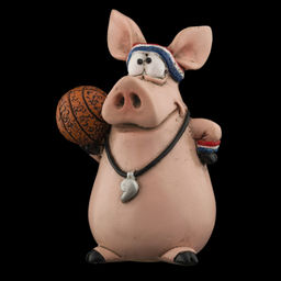 Цена за 1 шт. Сувенир ErichKrause Decor Баскетболист 7.5см