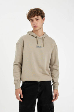 Толстовка свободного кроя с капюшоном Marvel Avengers - Defacto фото 3